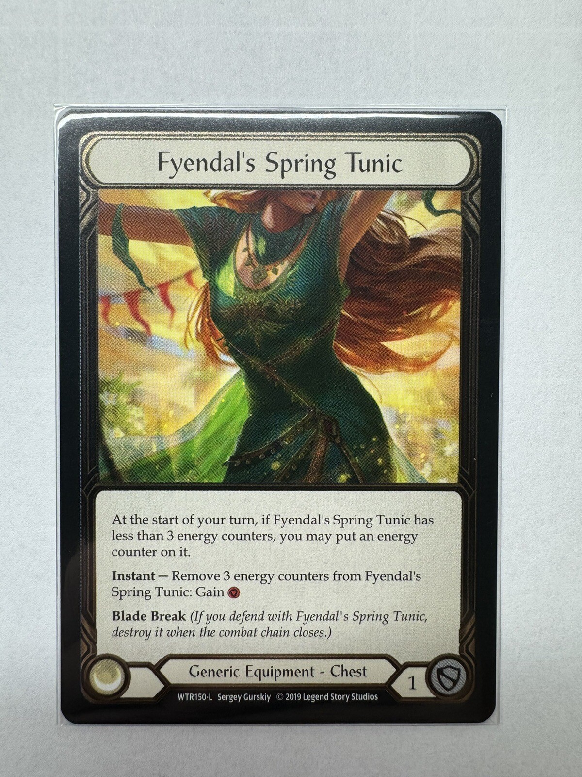 Fyendal's Spring Tunic - Welcome to Rathe Alpha - Cold Foil