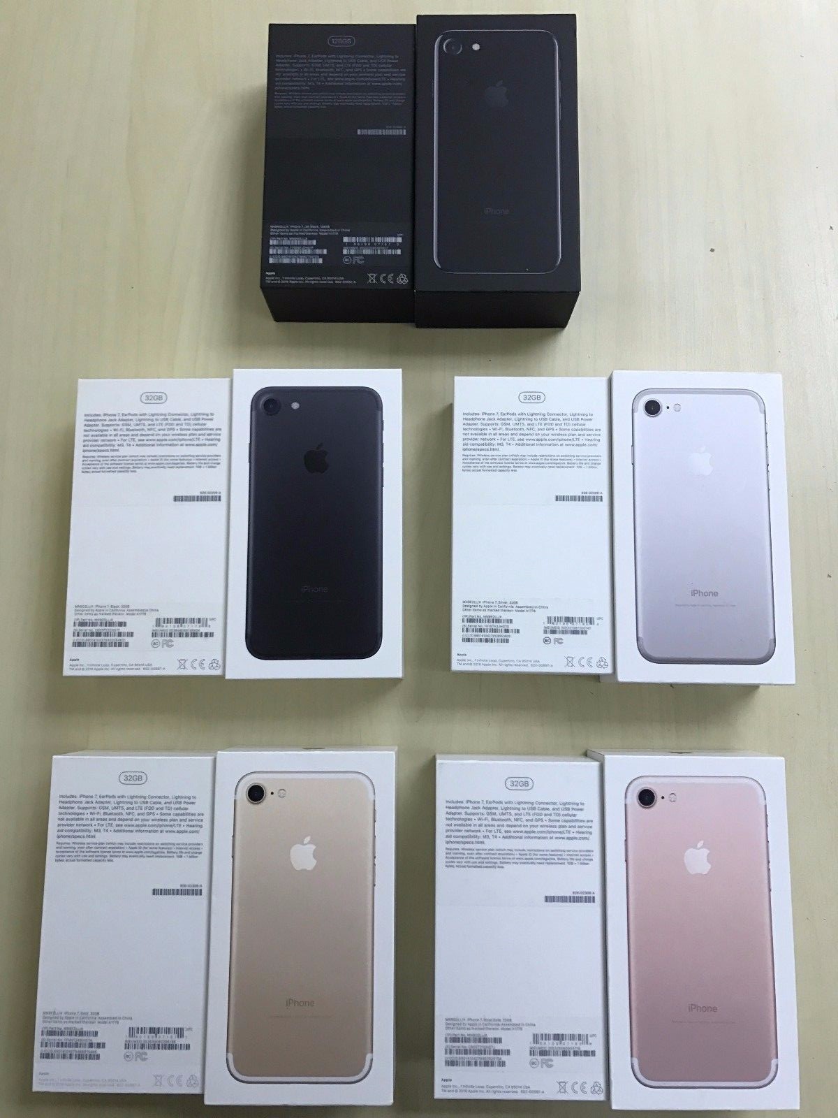 ORIGINAL EMPTY RETAIL BOX FOR - Apple iPhone 7 32GB | 128GB