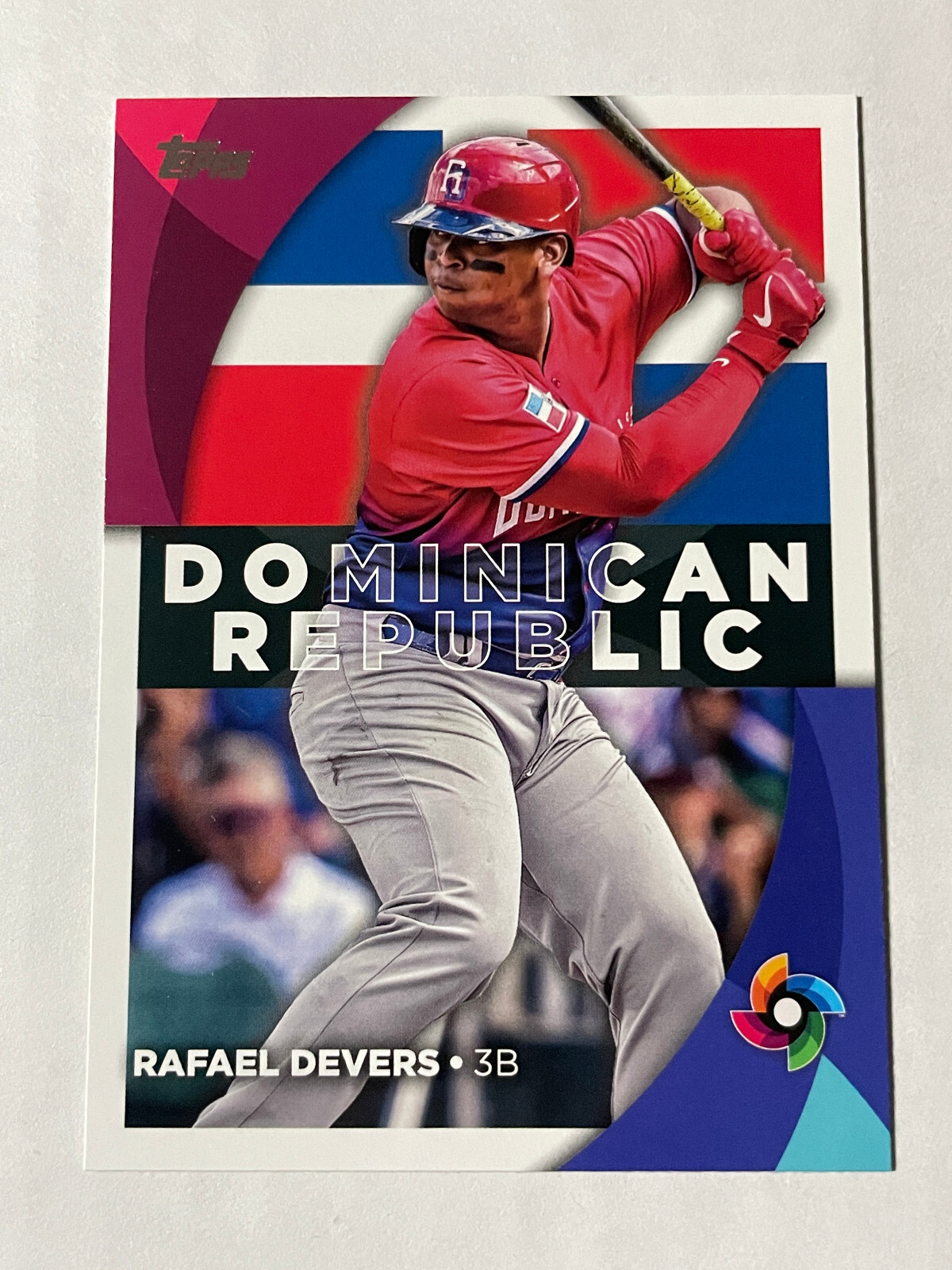 Rafael Devers 2023 Topps World Baseball Classic WBC-8 Dominican