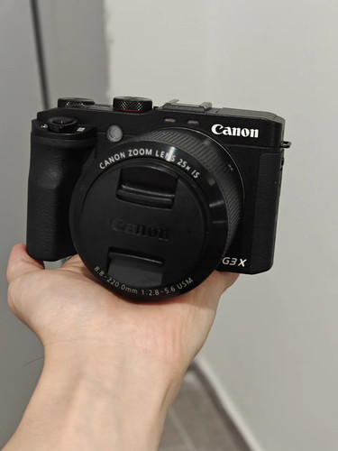 Canon PowerShot G3X BLACK 20.2MP 25x Optical Zoom Digital Camera