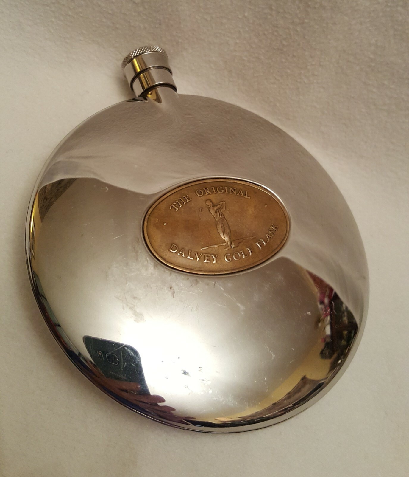 THE ORIGINAL DALVEY GOLF FLASK Vintage 1985 -Grants Of Dalvey
