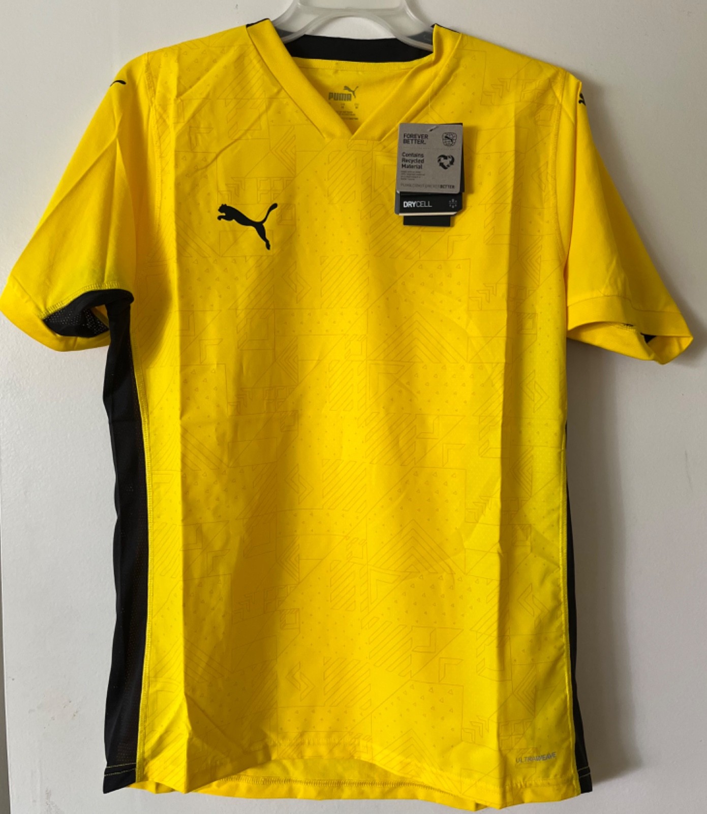 Mens PUMA Size Medium Dry Cell Ultraweave Slim Fit Team Cup Soccer