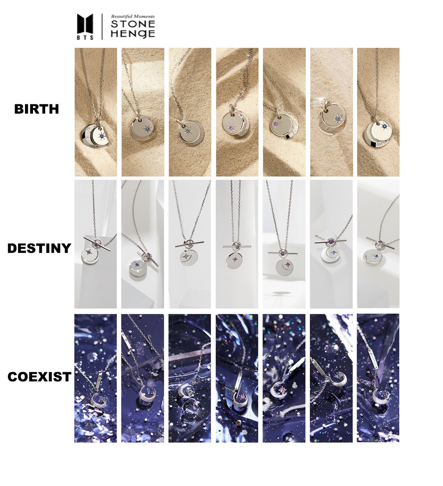 BTS | STONEHENgE Moment of Light Jewelry Official Army Necklace | eBay