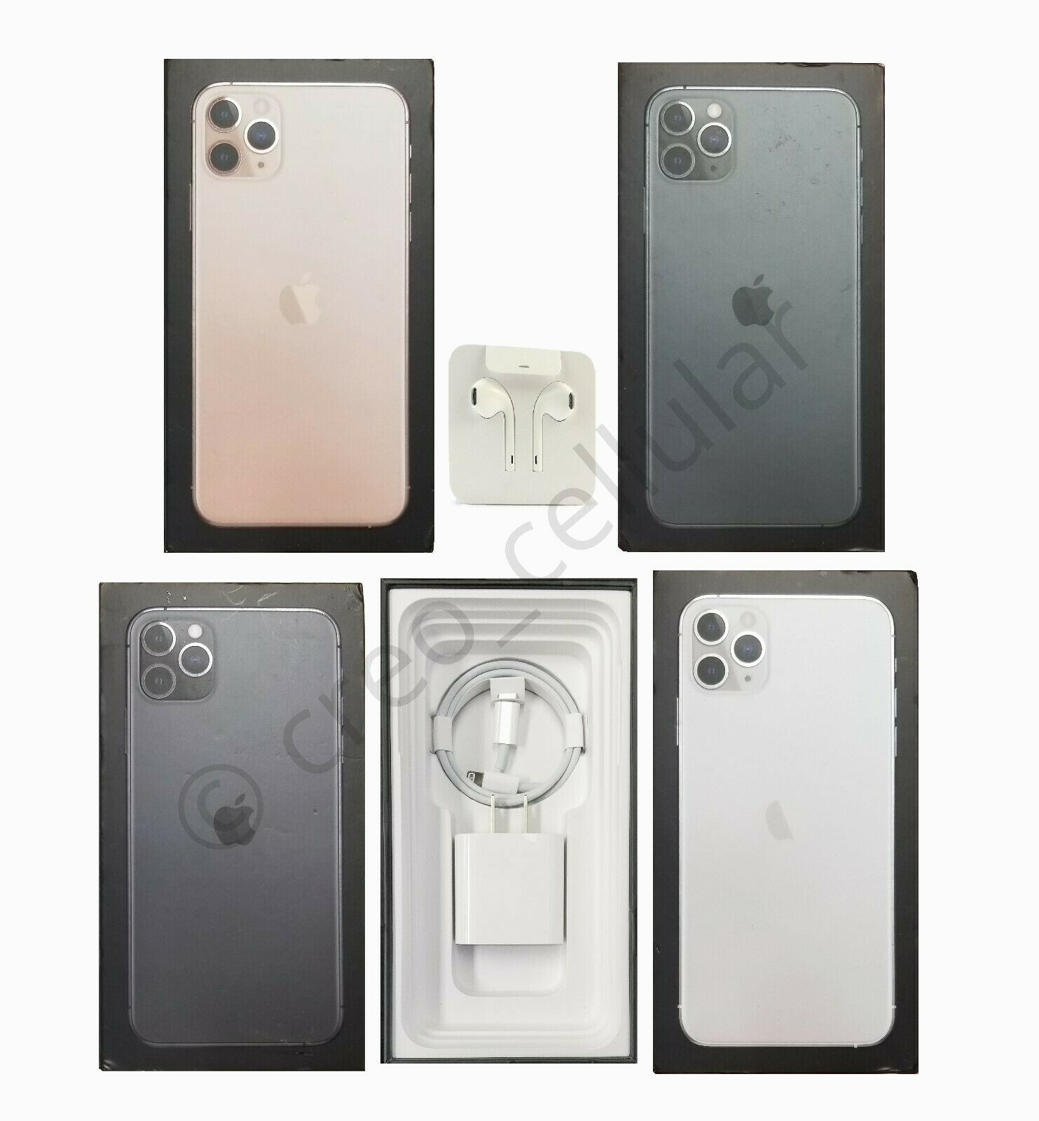 iPhone 11 Pro / Pro Max Box with All Genuine Apple Accessories
