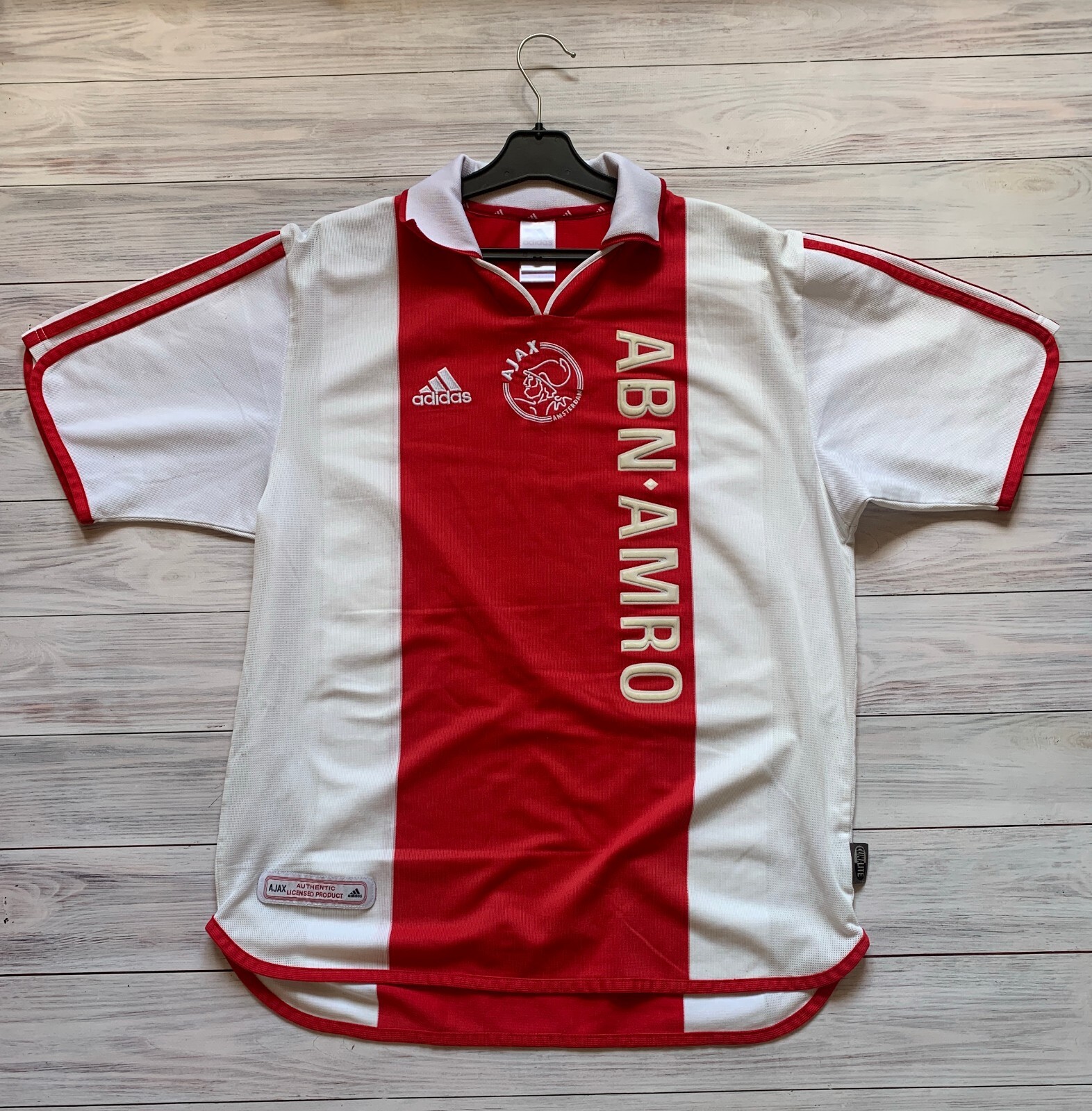 Ajax Amsterdam 2000 - 2001 Home football shirt jersey Adidas size