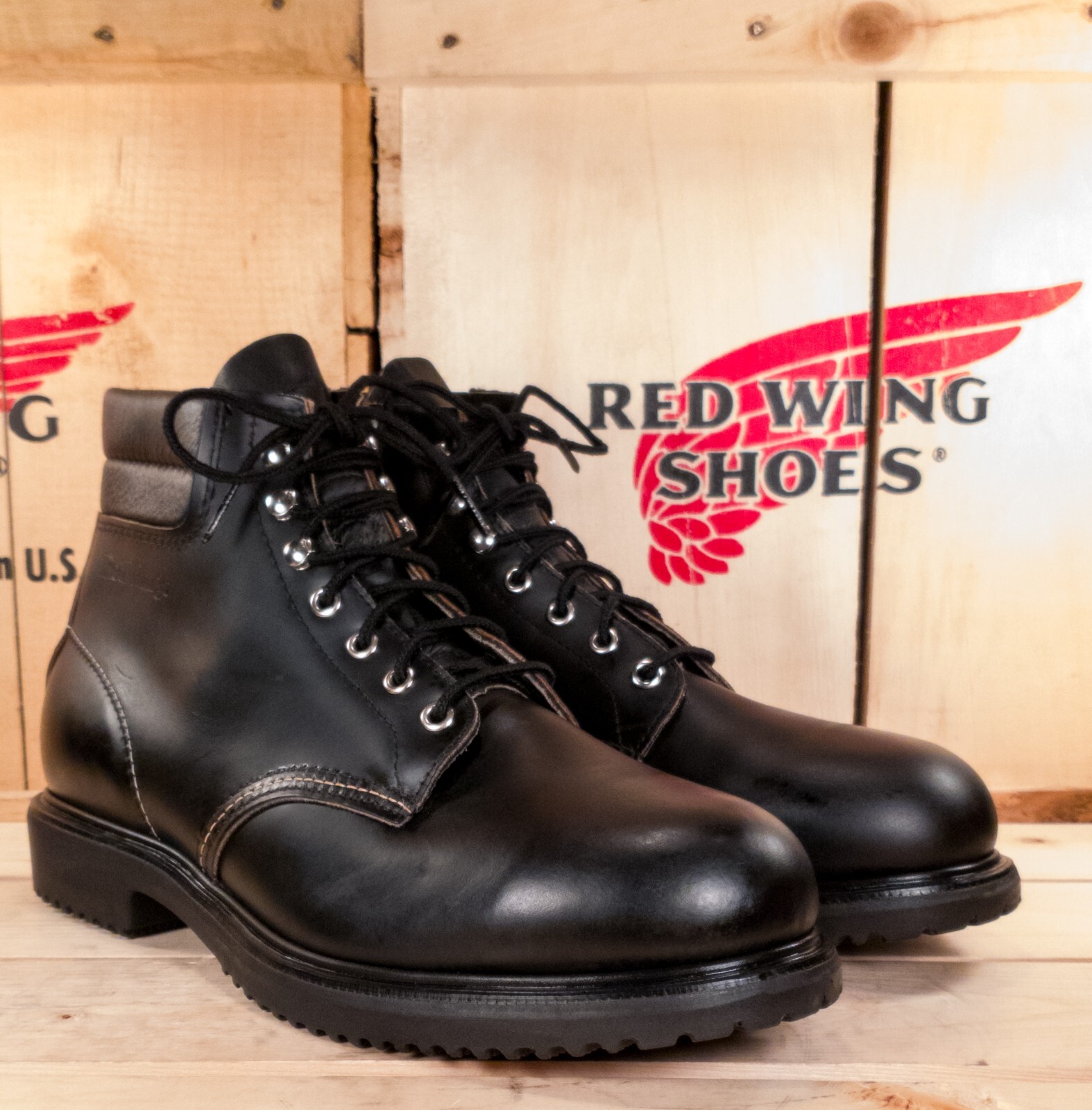 Red Wing 2243 Supersole Boots Size 10.5 Wide (1983) (Steel Toe) | eBay
