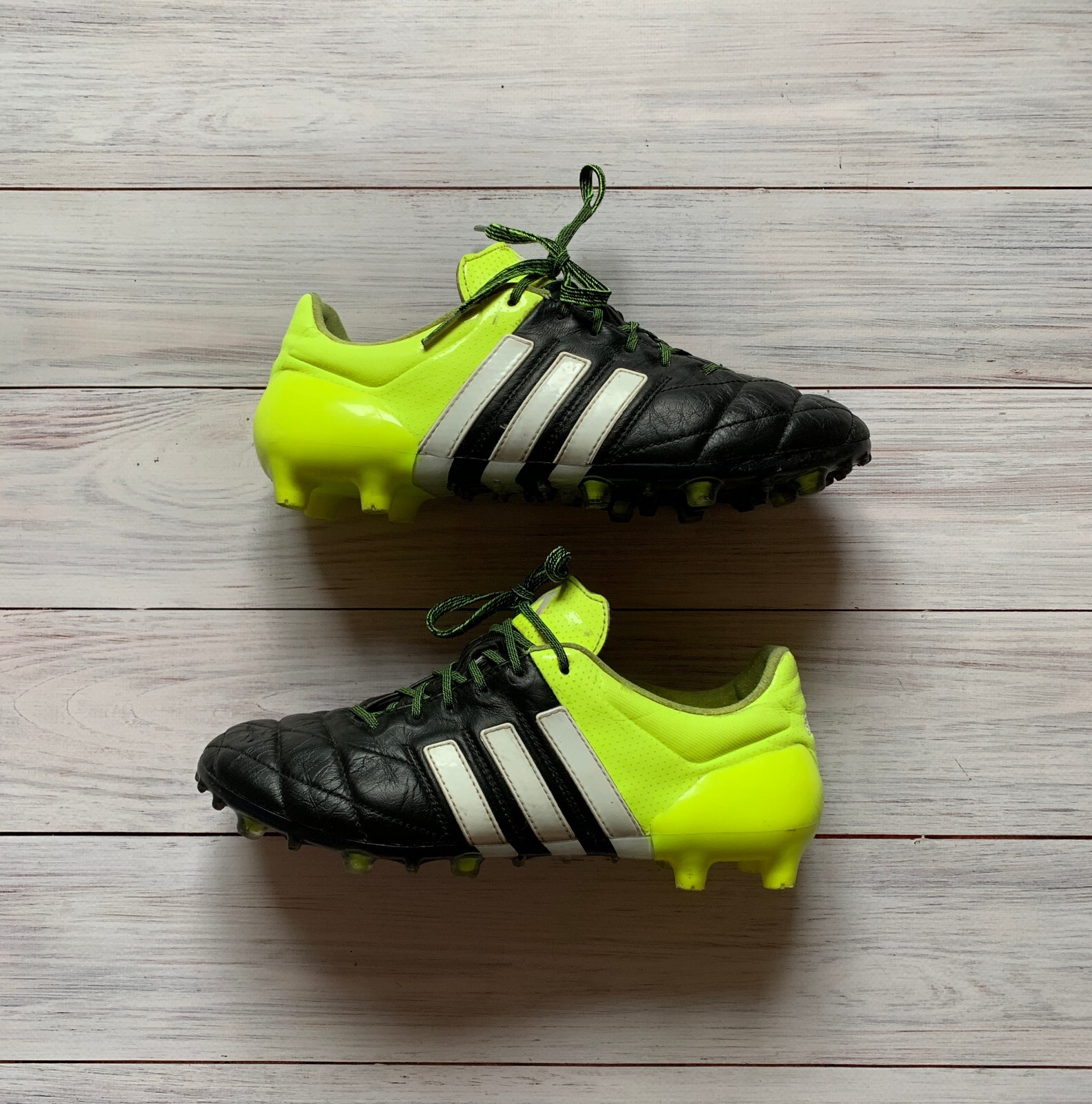 Adidas ACE 15.1 Leather FG B32818 Football Soccer boots Cleats