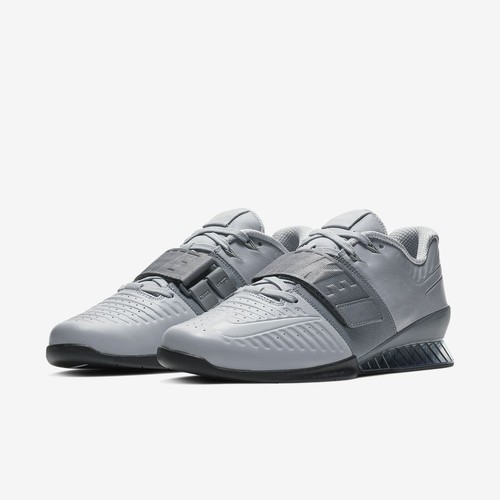 Nike Romaleos 3 XD 3.5 Wolf Grey Lifting Powerlifting Workout All