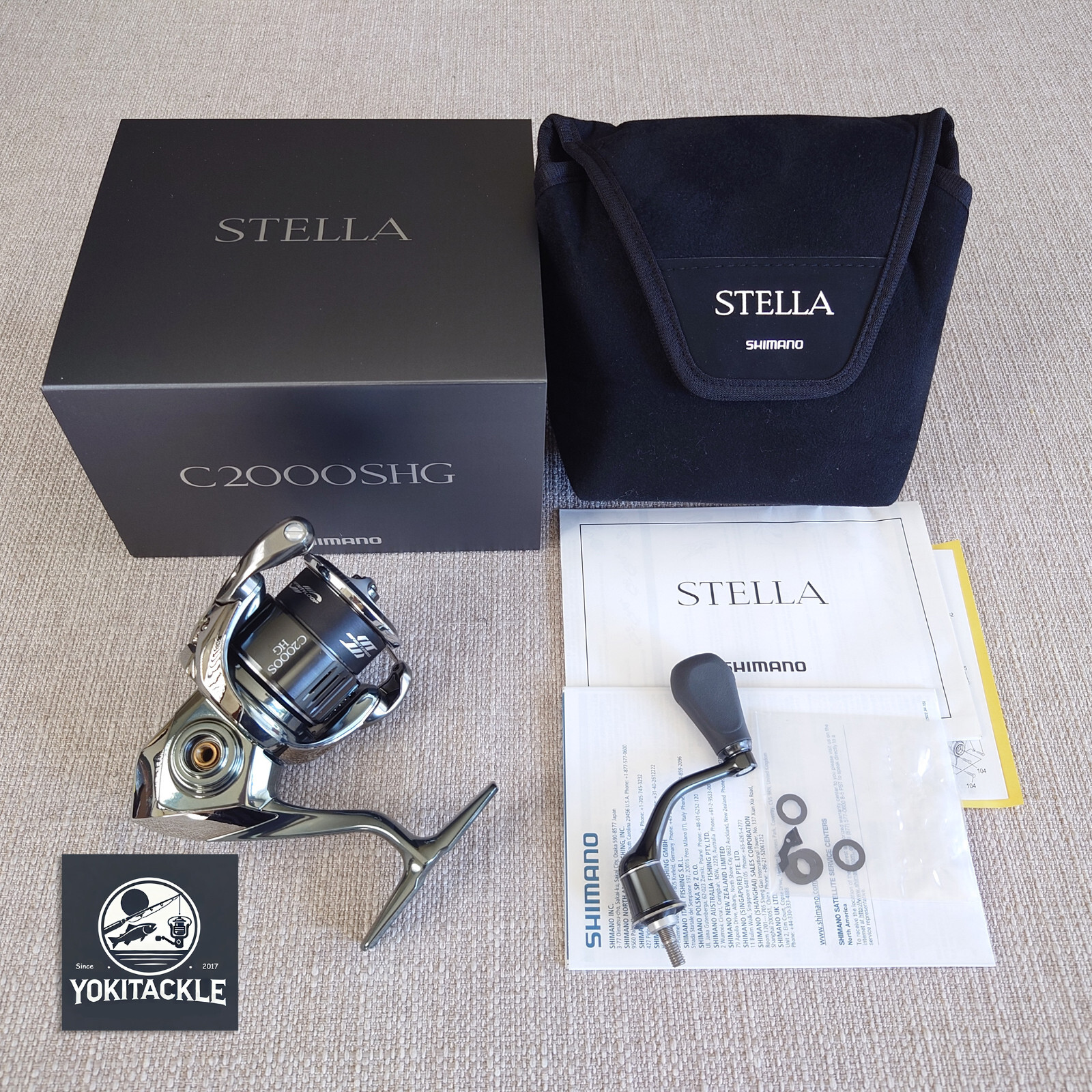 Shimano 22 Stella C2000SHG Spinning Reel-Watch our Product Video
