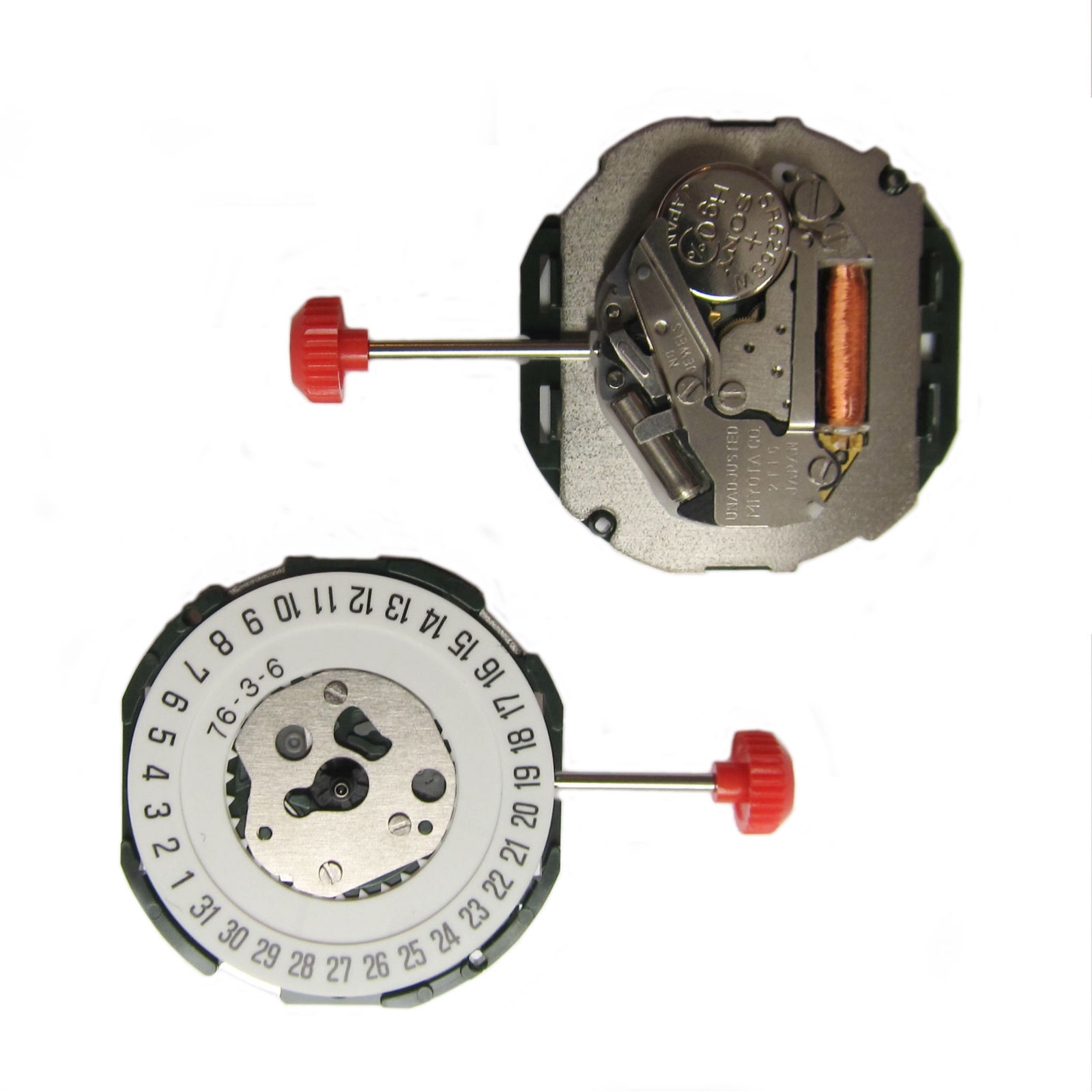 MIYOTA CITIZEN 2115 Quartz Watch Movement Date at 6 o'clock New