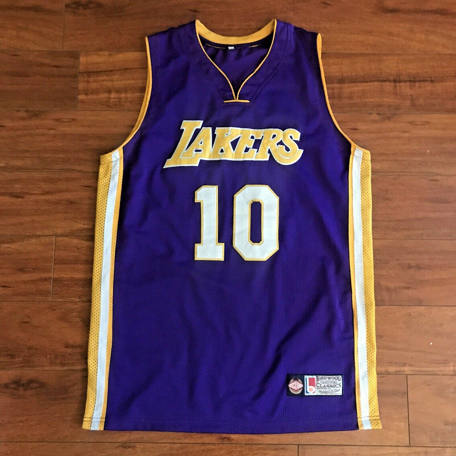 NBA Los Angeles Lakers Steve Nash #10 Mitchell & Ness Basketball