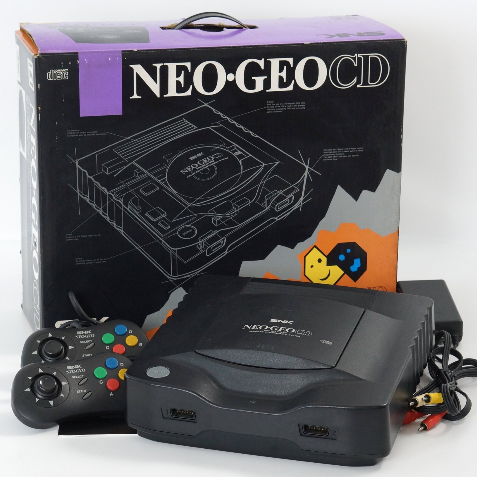 NEO GEO CD Console Boxed SNK Tested System -NTSC-J CD- 0024316 | eBay