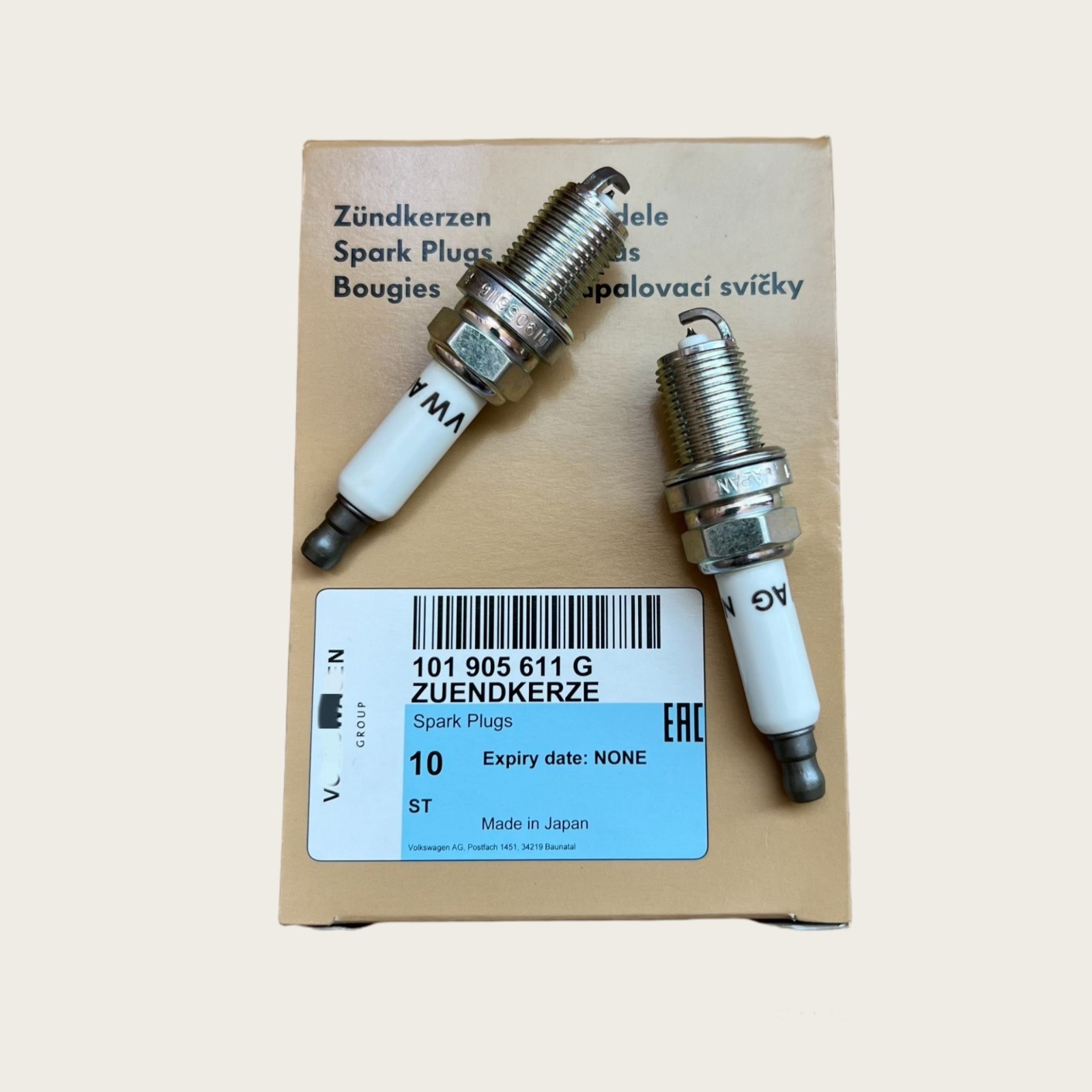 101905611G 6X OEM Spark Plug For Audi Q7 A6 A8 Q5 A7 S4 S5 Cayenne