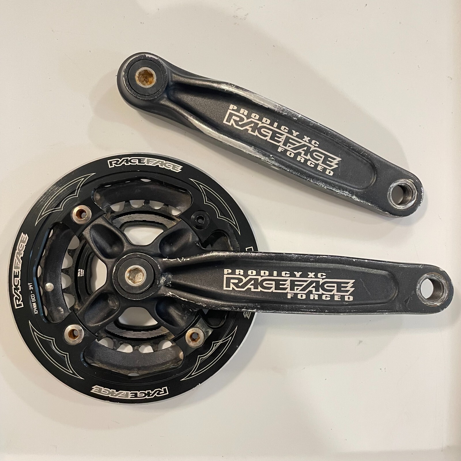 Race Face Prodigy XC Crank Set 175 mm ISIS 4 Arm Double RACEFACE