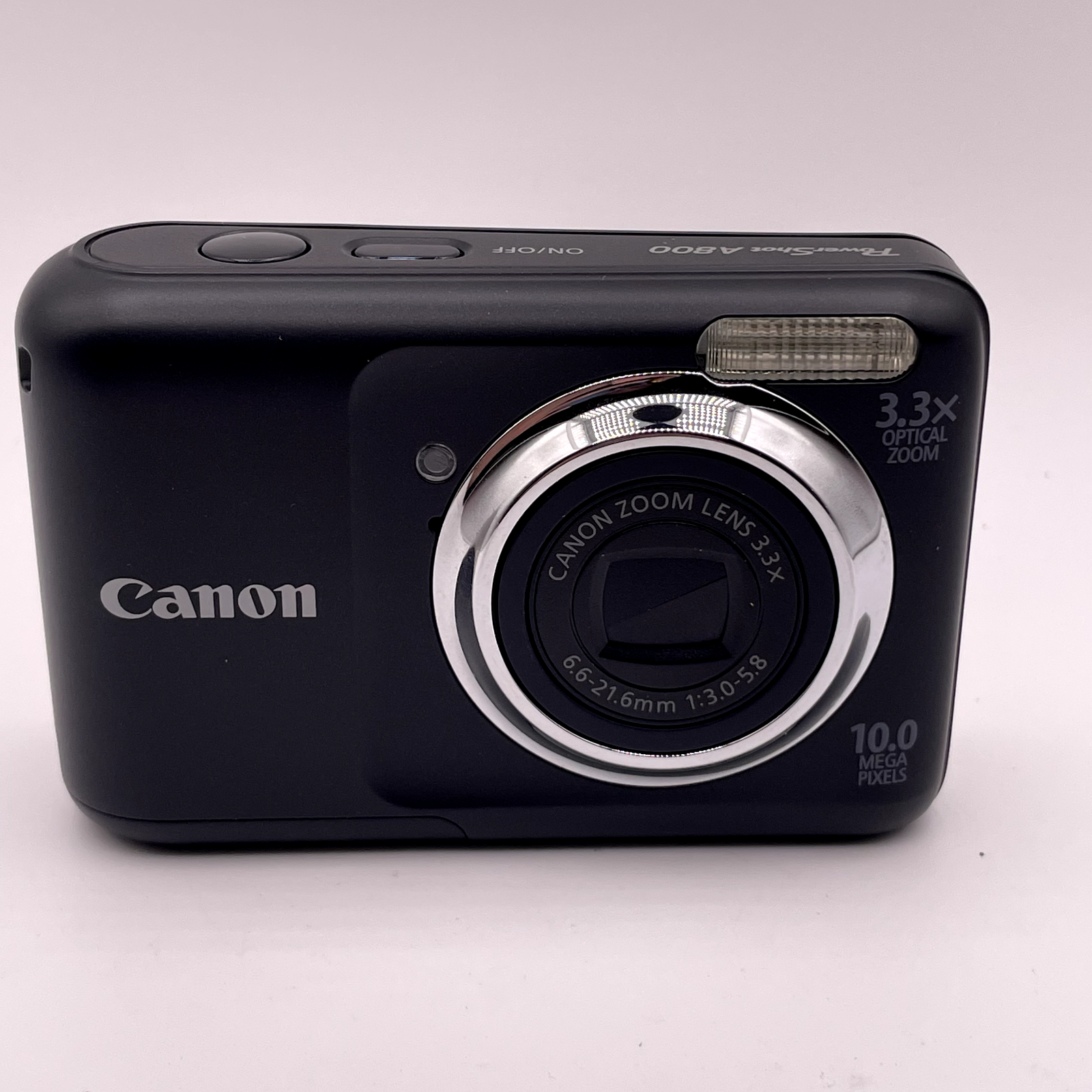 Canon PowerShot A800 10.0MP Digital Camera – Black – Tested