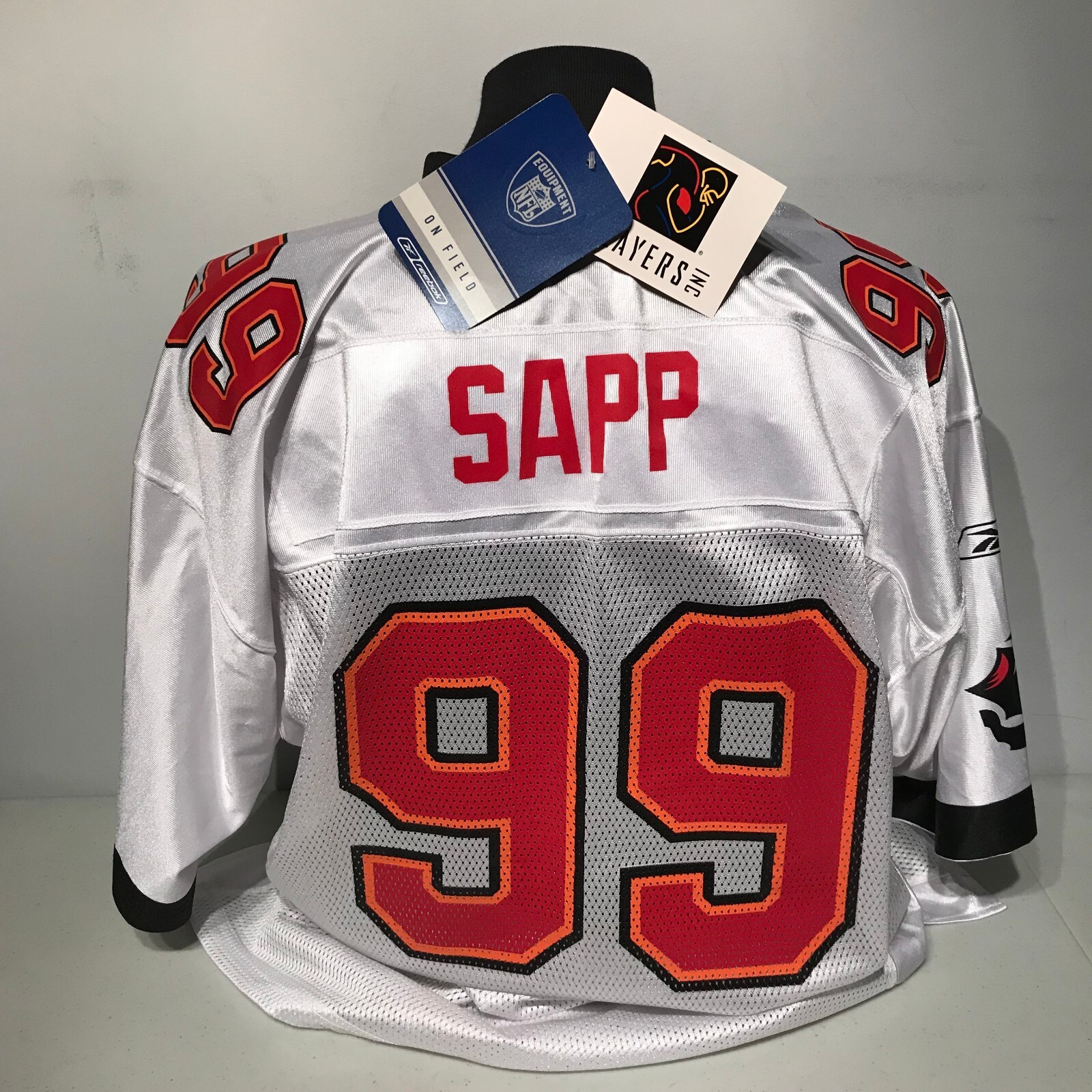 Warren Sapp #99 Tampa Bay Buccaneers On Field Players Reebok