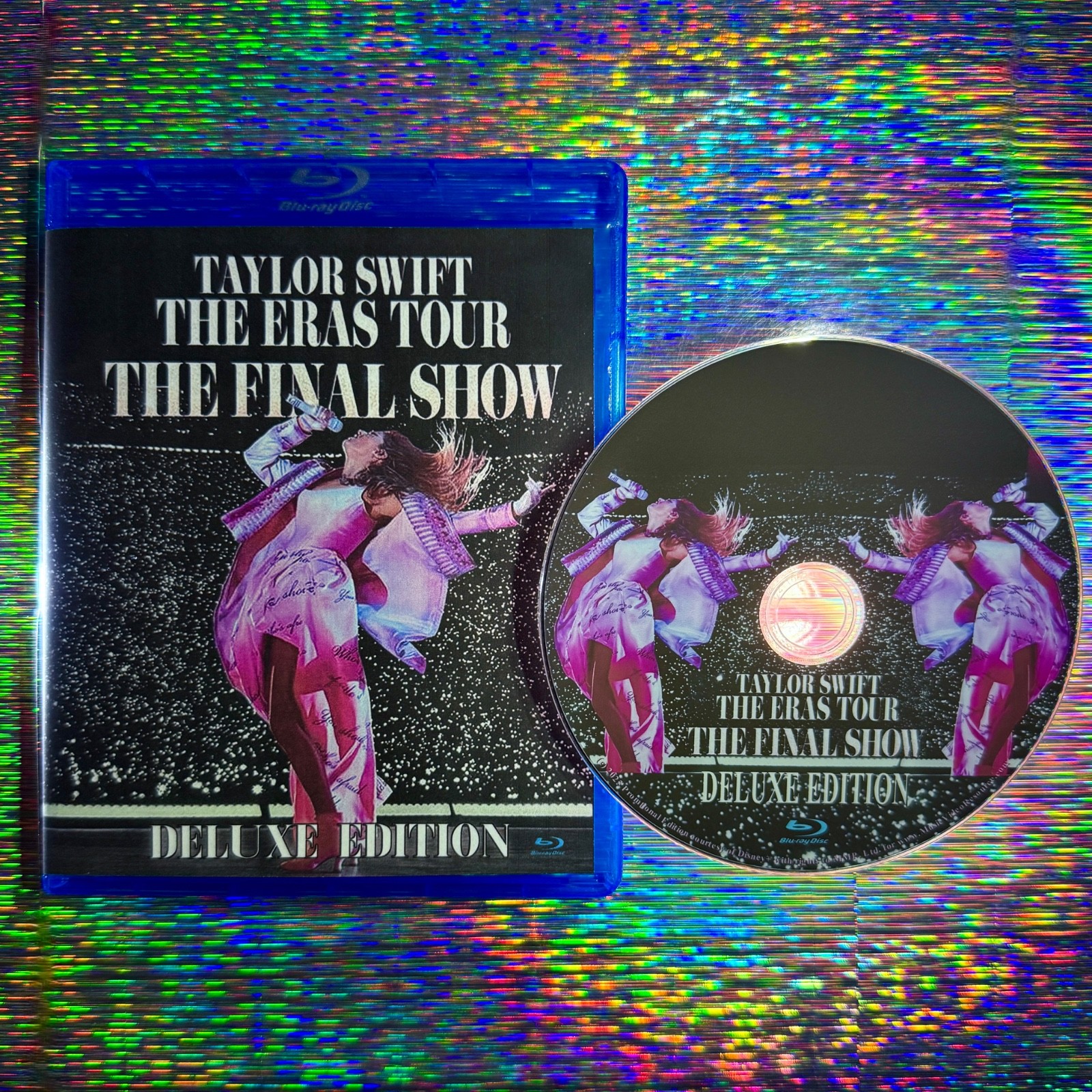 TAYLOR SWIFT The ERAS TOUR THE FINAL SHOW DELUXE EDITION BR NEW