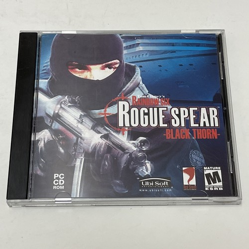 Tom Clancy's Rainbow Six Rogue Spear Black Thorn Free Shipping