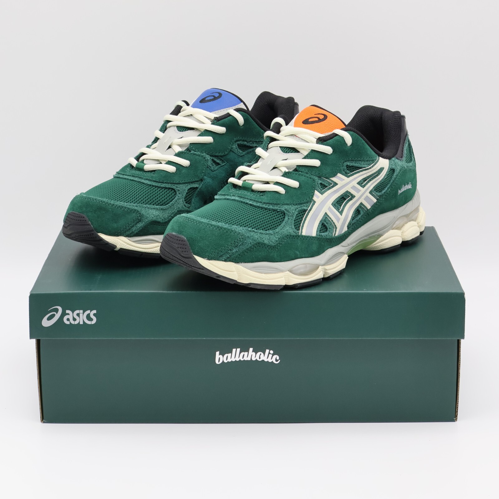 1203A623-300 ballaholic Asics Gel-NYC Jewel Green Ivory (Men's) | eBay