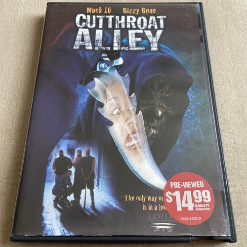 Cutthroat Alley (DVD 2003) Artisan Indie Urban Horror Mack 10