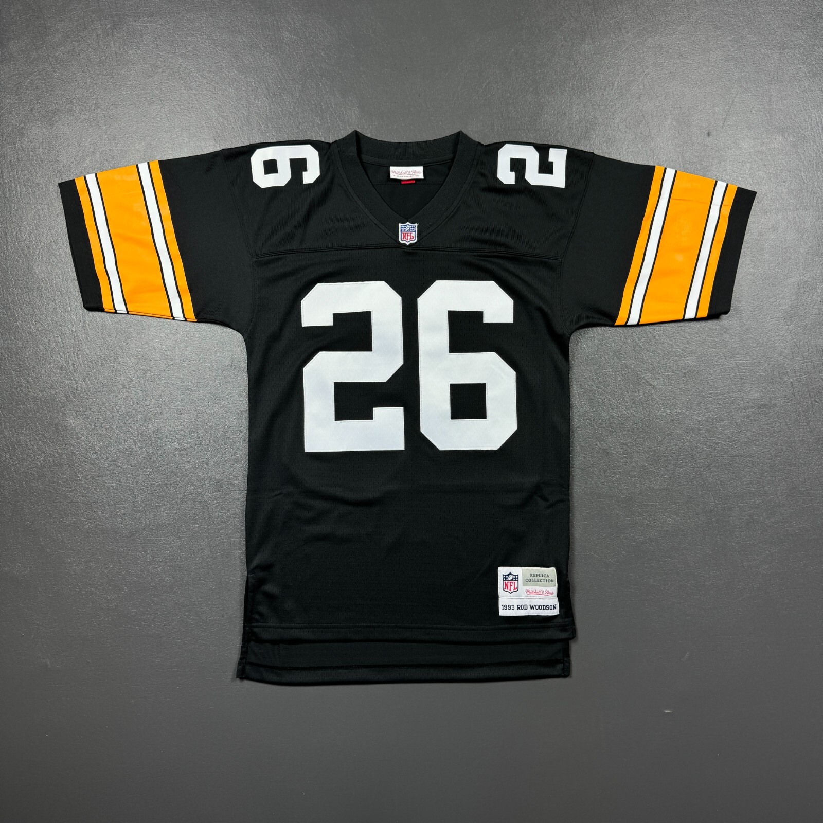 100% Authentic Rod Woodson Mitchell & Ness 1993 Steelers Jersey