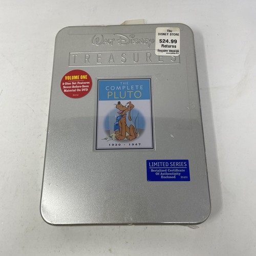 Walt Disney Treasures The Complete Pluto 1930- 1947 Brand New