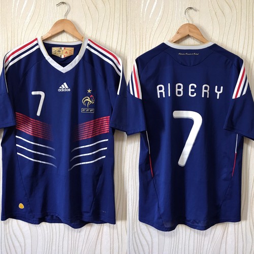 FRANCE 2009 2010 HOME FOOTBALL SHIRT SOCCER JERSEY ADIDAS P41040