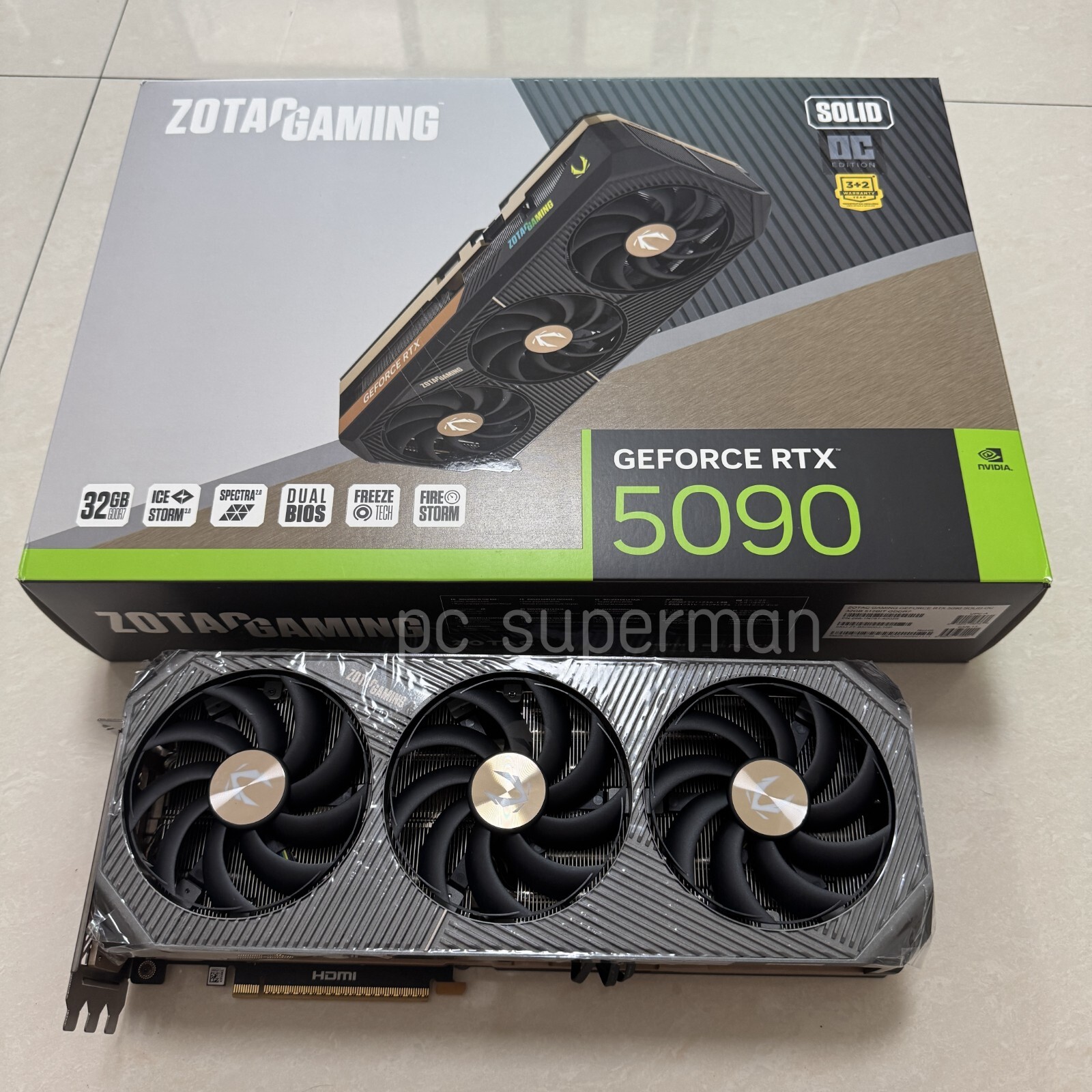 ZOTAC GAMING Geforce RTX 5090 No Core, No VRAM With Box | eBay