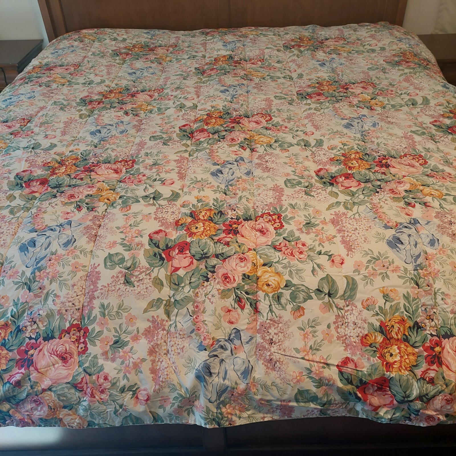 Vintage RALPH LAUREN COMFORTER ALLISON FLORAL Full / Queen