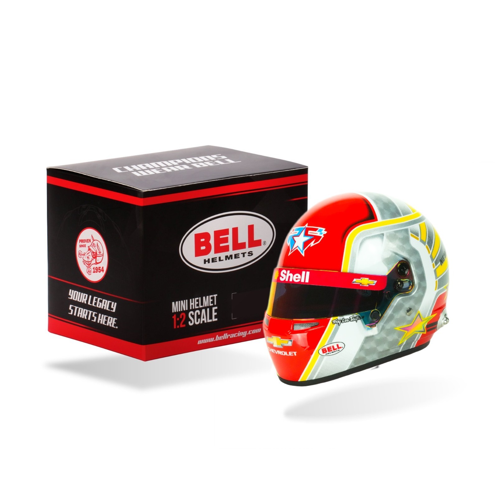 Authentic 1/2 Scale IndyCar Mini Helmet Josef Newgarden / Penske