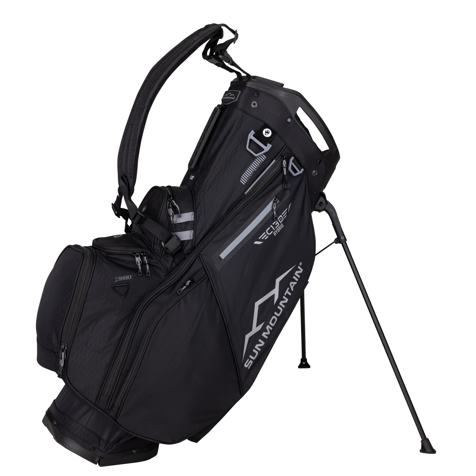 Sun Mountain 2025 C-130 Hybrid 15-Way Divided Golf Stand Carry Bag