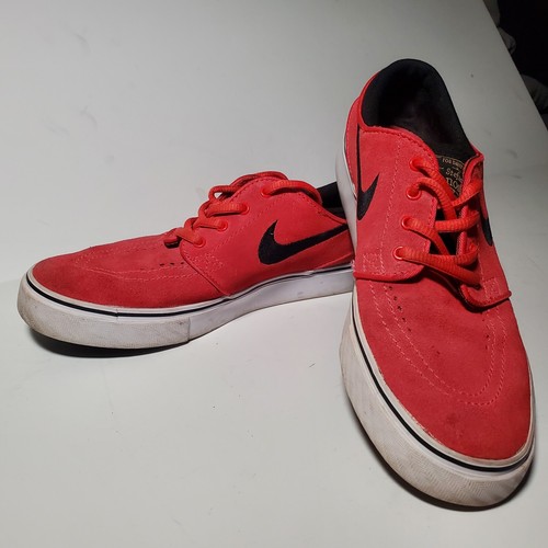 Size 6y - Nike SB Stefan Janoski Max Track Red Free Shipping | eBay