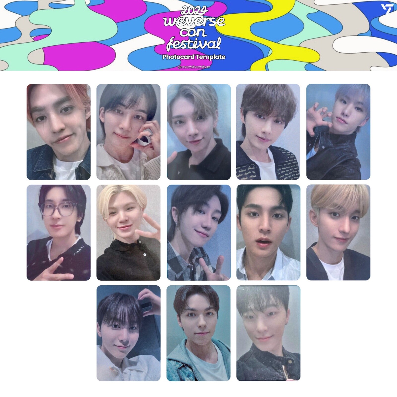 SEVENTEEN WEVERSE CON FESTIVAL concert photocard 2024 | eBay