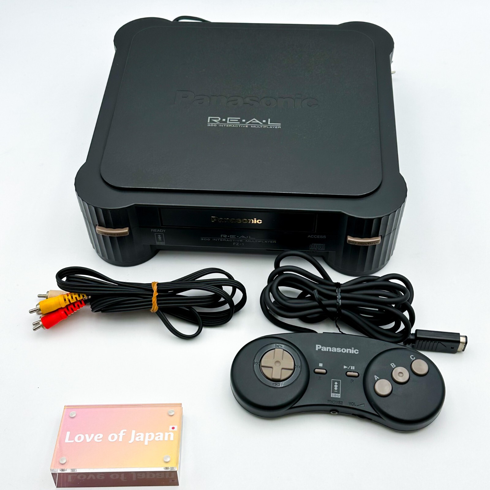 Panasonic 3DO REAL FZ-1 Console System w/Accessories Black from