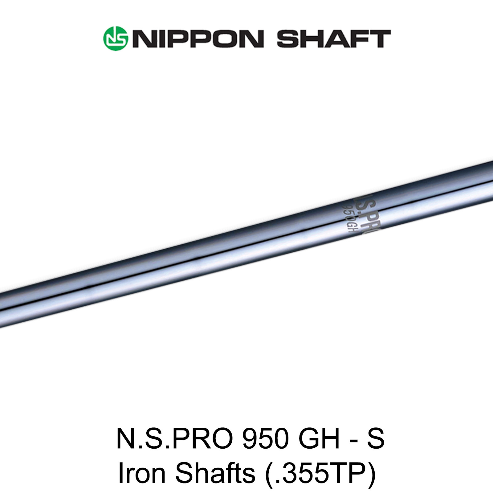 Nippon NS Pro 950GH - S Flex Steel Iron Shafts (.355TP) Uncut | eBay