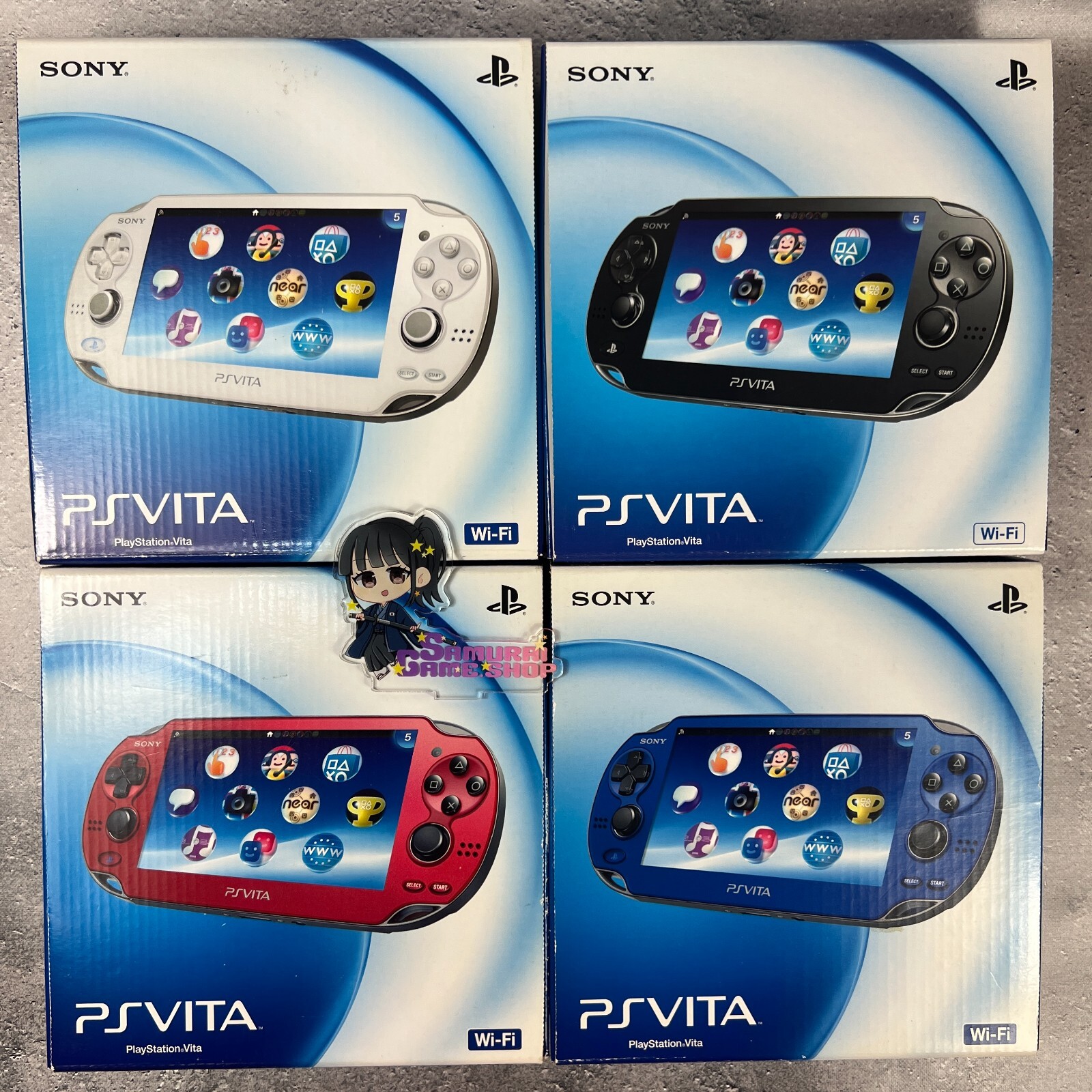 PS Vita PCH-1000 Sony Playstation Console Accessory Complete Box