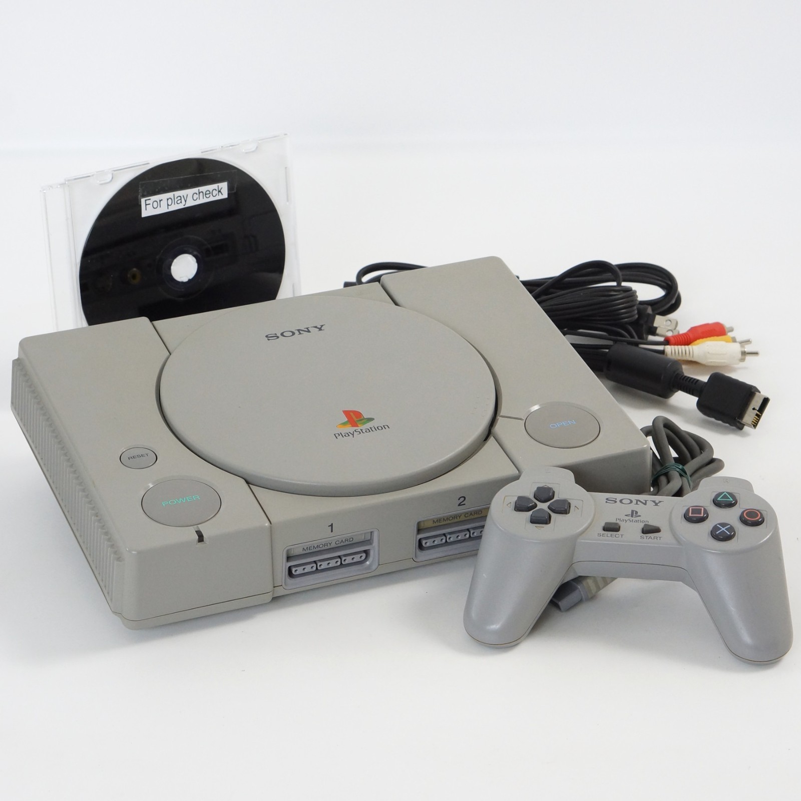 PS1 Console SCPH-1000 Original SONY Playstation Tested System