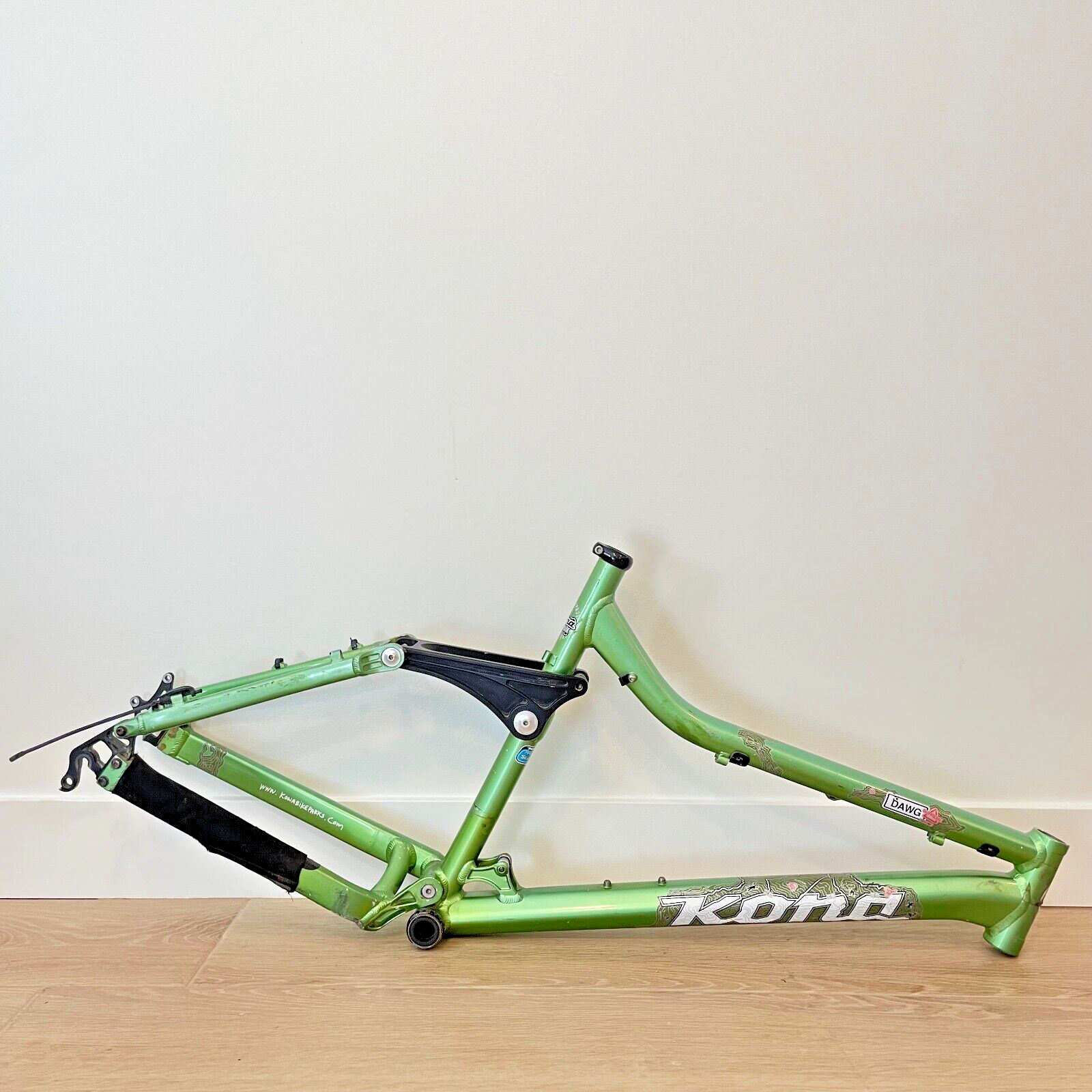 KONA Dawg Supreme Full Suspension Mountain Bike MTB Frame 19