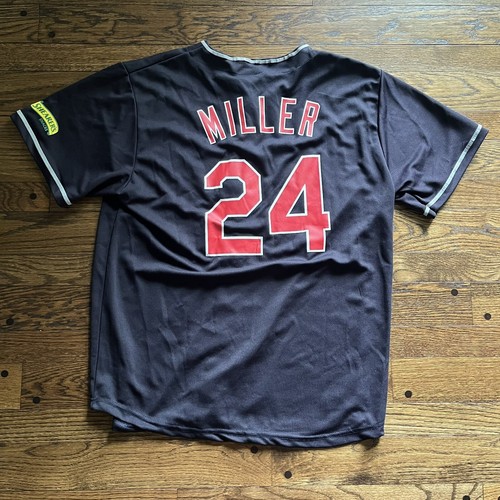 Andrew Miller #24 Cleveland Indians SGA Midnight Blue Jersey XL | eBay
