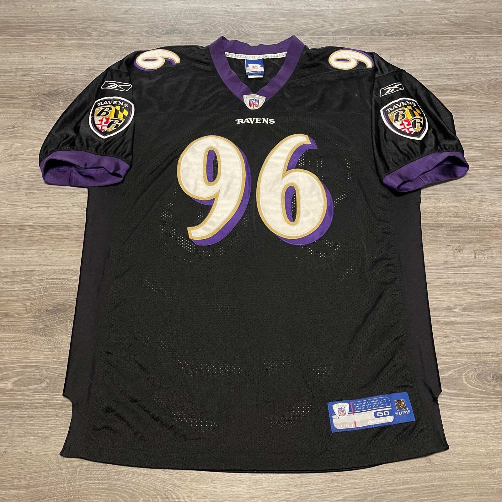 Brendon Ayanbadejo #96 Baltimore Ravens NFL Authentic Reebok