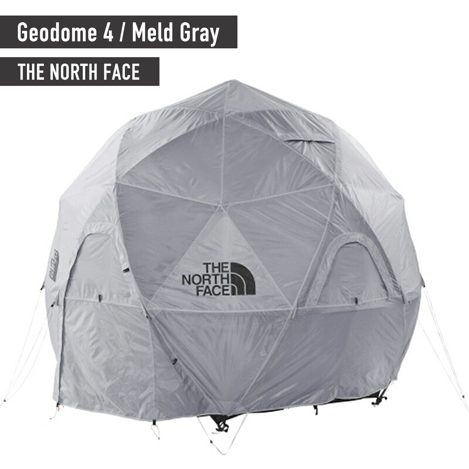 THE NORTH FACE Tent Geodome 4 Meld Gray NV21800 Spherical Dome
