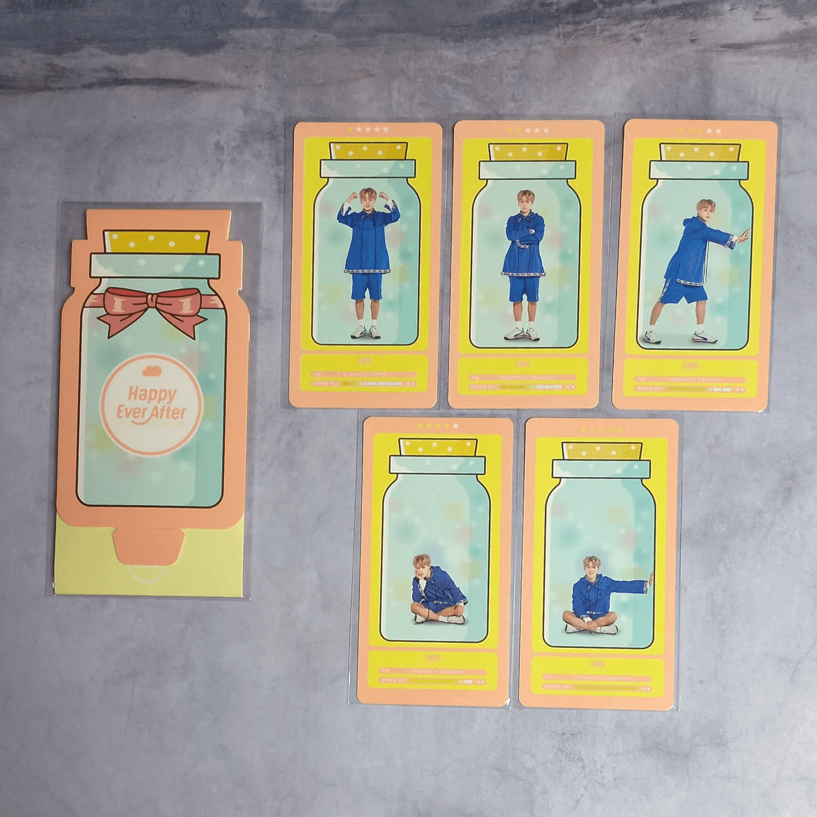 BTS 2018 4th Muster Happy Ever After Official Cloud Photo Card