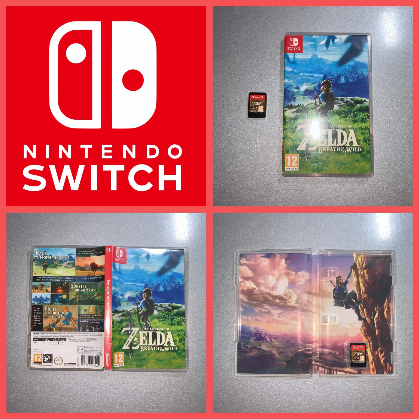 Legend Of Zelda: Breath Of The Wild • Nintendo Switch • SAME DAY