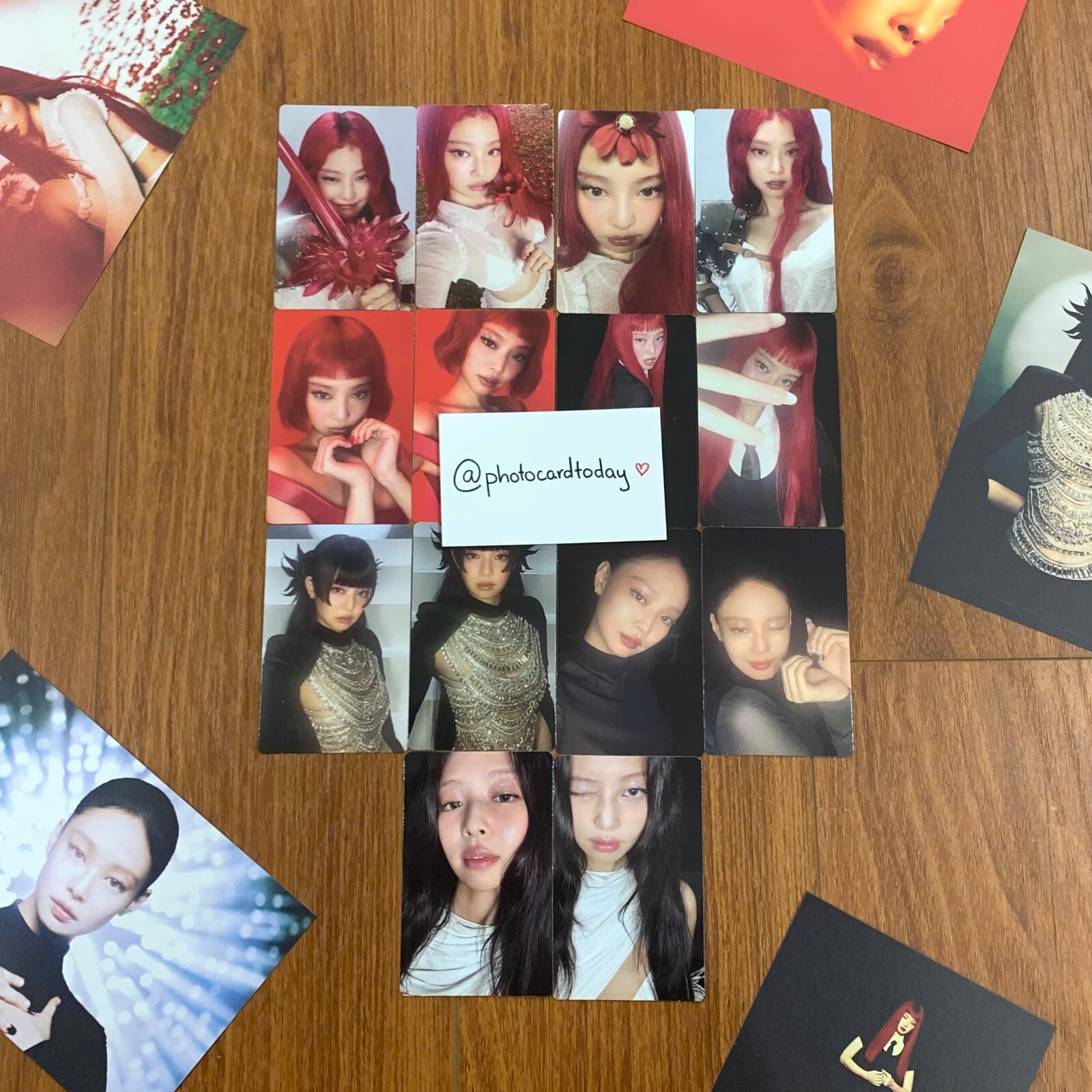 JENNIE RUBY 1ST STUDIO ALBUM PHOTOCARD ALL VERSION GENUINE
