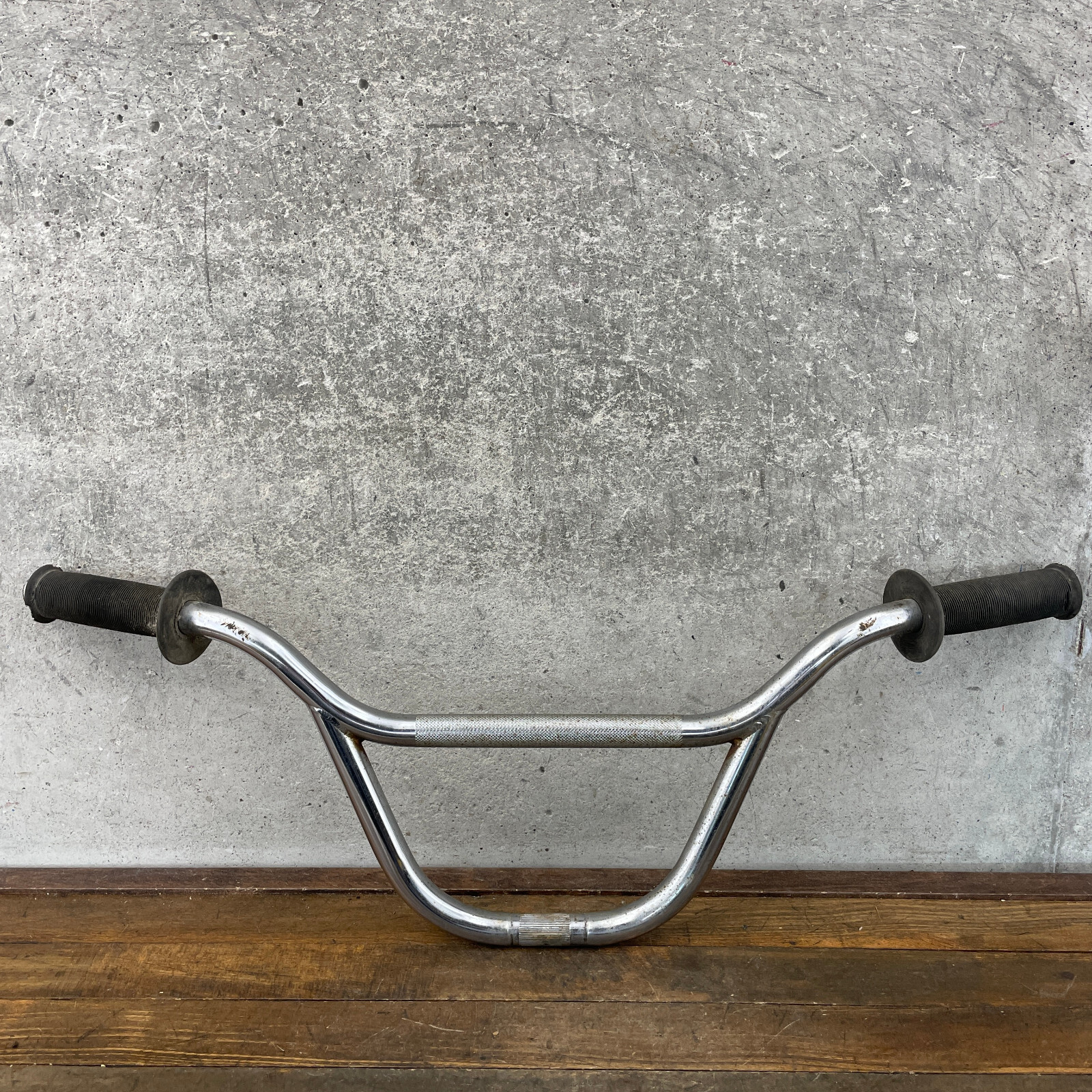 Old School BMX Freestyle Handlebars Knurled Crossbar PINCH Bar OG