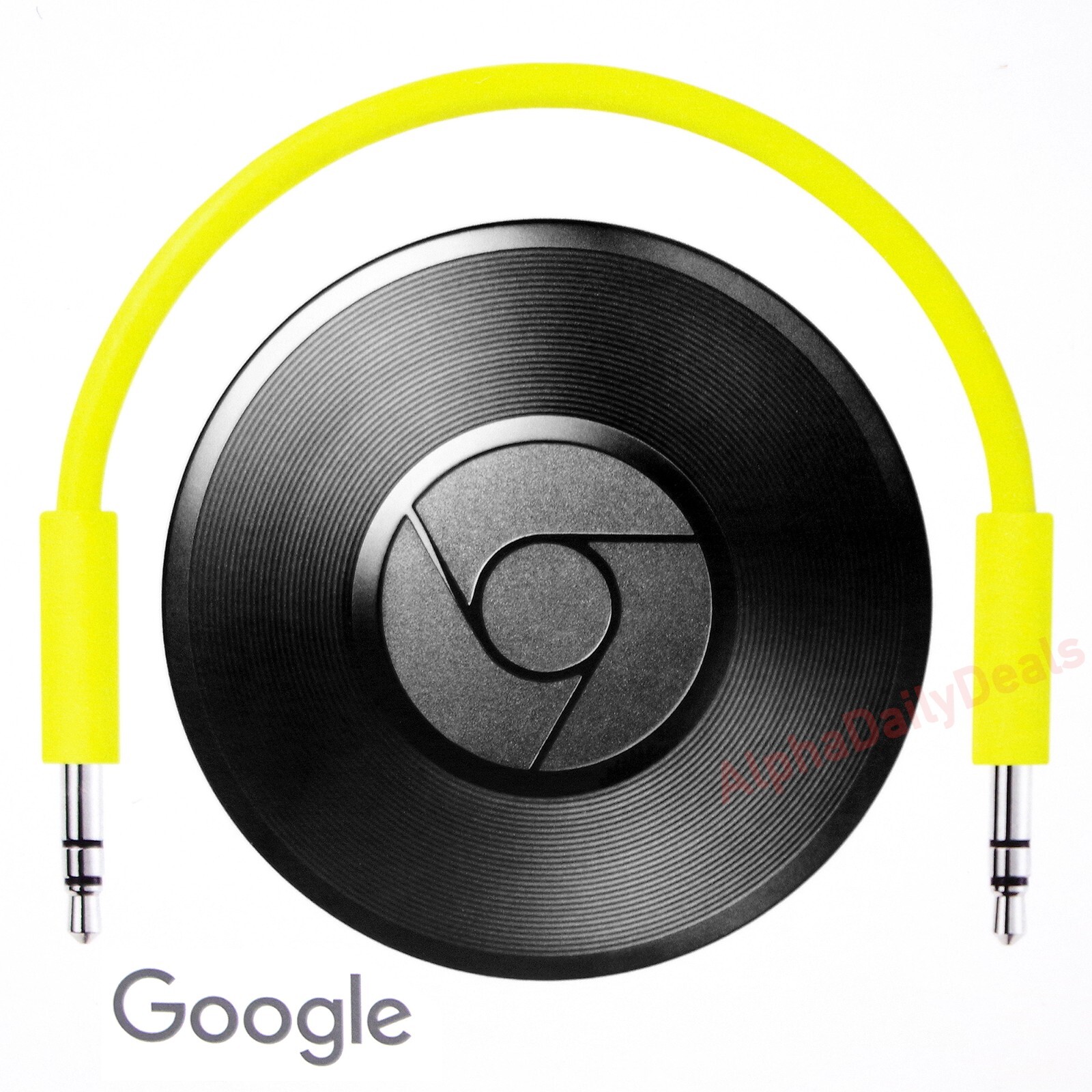 NEW Google Chromecast Audio Media Streamer Black RUX-J42