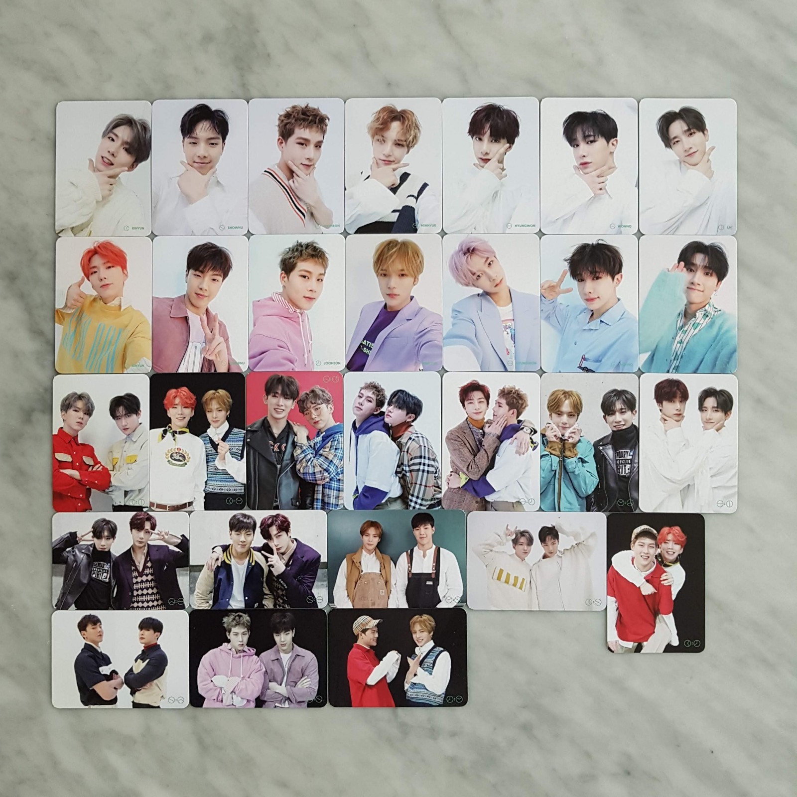 MONSTA X Connect DEJAVU JEALOUSY Broadcast Photocard UNIT Member