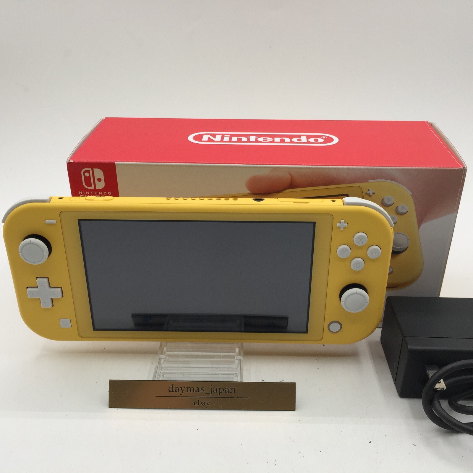Excellent】Nintendo Switch Lite Yellow Console + Charger + Box