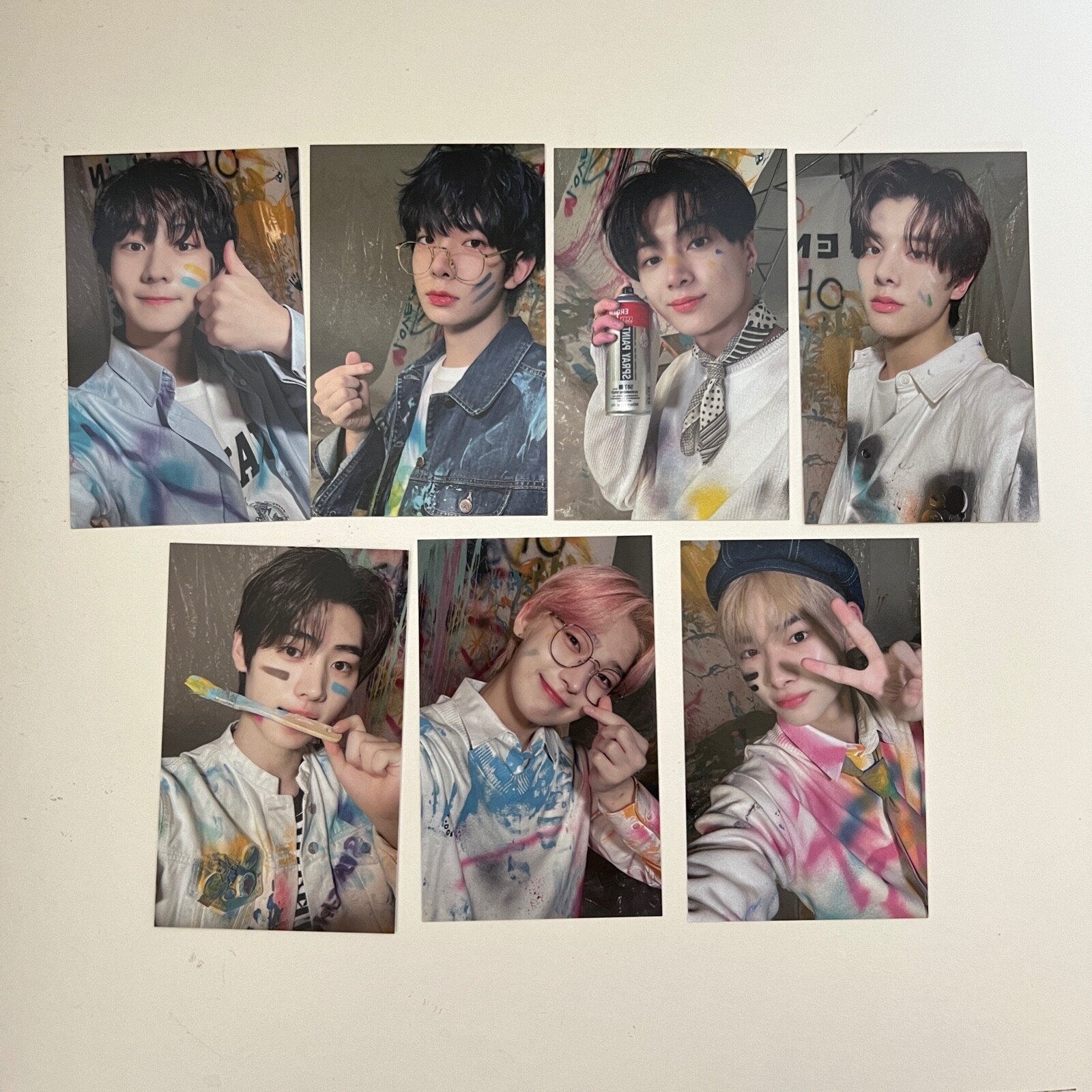 enhypen 1st ENniversary anniversary MD photo frame photocard set