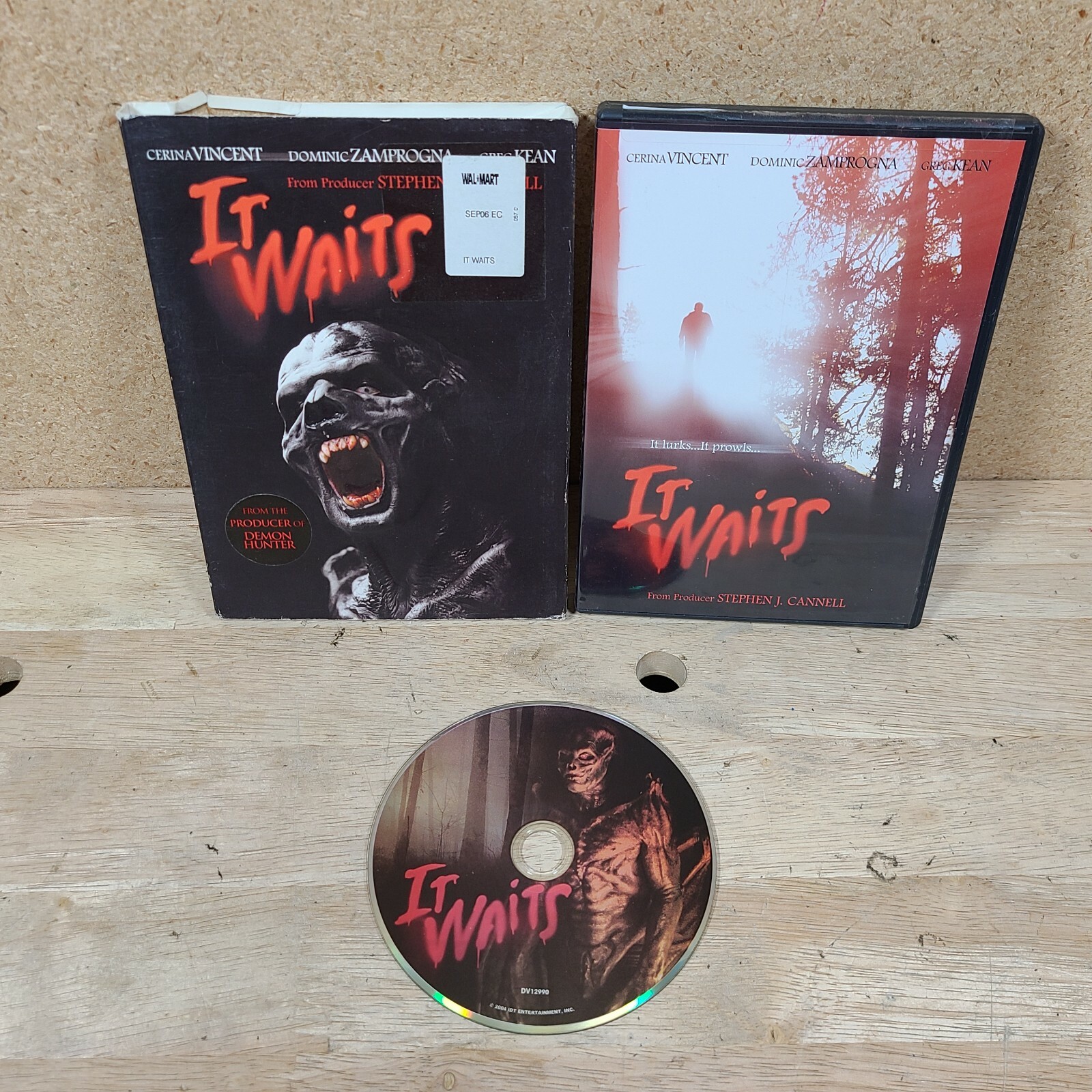 It Waits (DVD) Cerina Vincent Dominic Zamprogna 13131299090| eBay